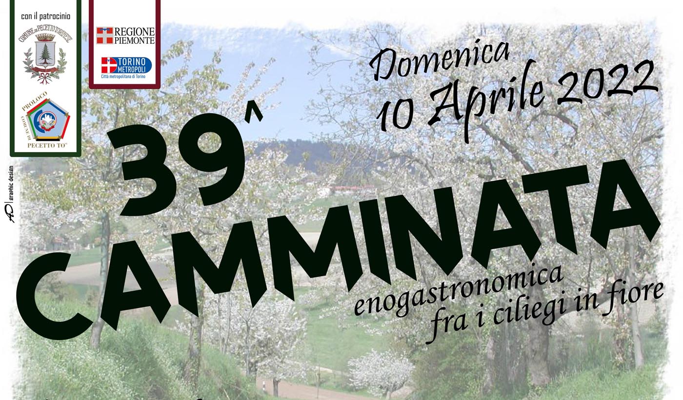 PECETTO – Ad aprile ritorna la storica «Camminata tra i ciliegi»