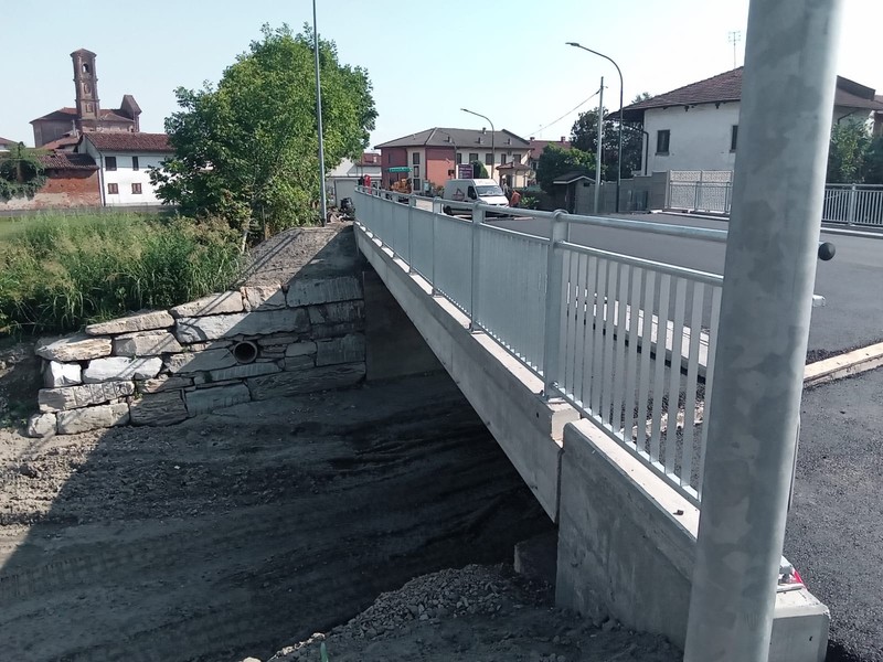 Ponte di Virle, resta chiuso fino al 26 luglio