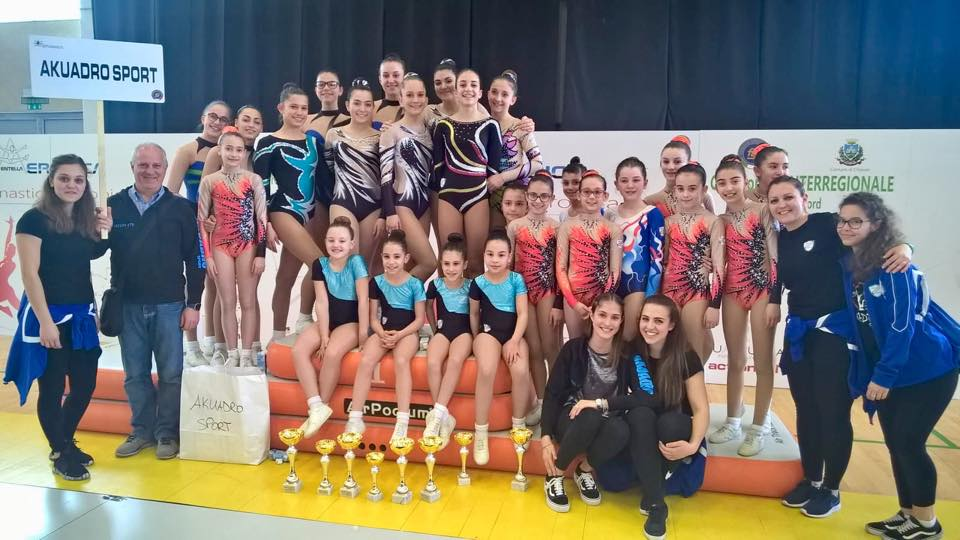 NICHELINO – Akuadro campione interregionale di ginnastica aerobica