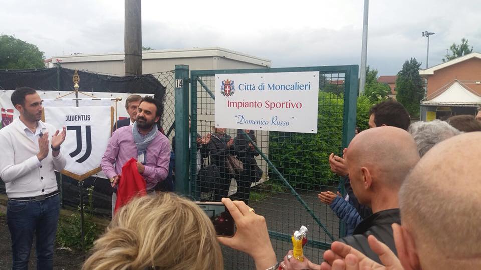 MONCALIERI – Inaugurato il campo sportivo in nome di Domenico Russo