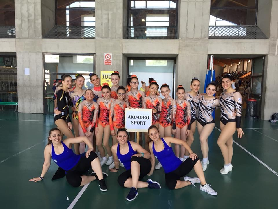 NICHELINO – Akuadro protagonista nei campionati italiani di aerobica