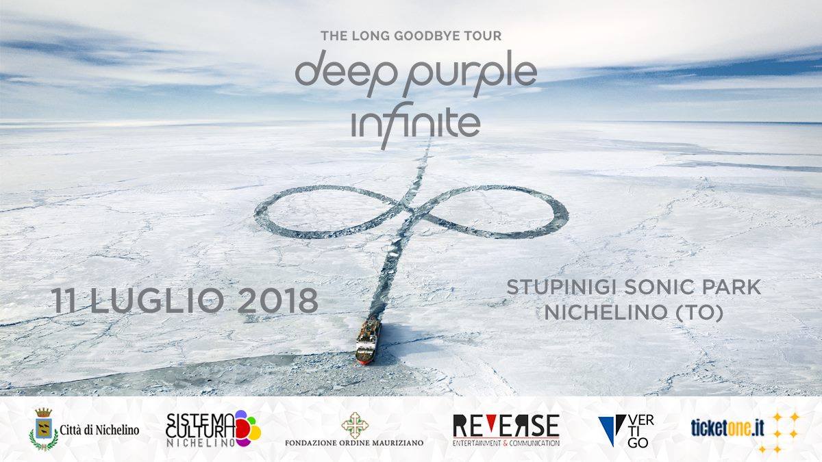 NICHELINO – I Deep Purple chiudono la rassegna musicale di Stupinigi