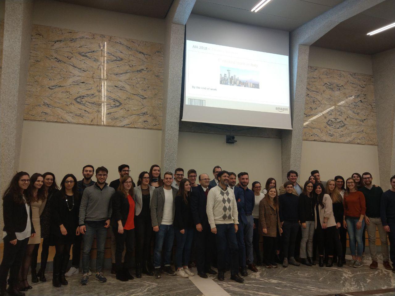 TECNOLOGIA – Amazon Innovation Awards 2019: premiati gli studenti del Politecnico di Torino