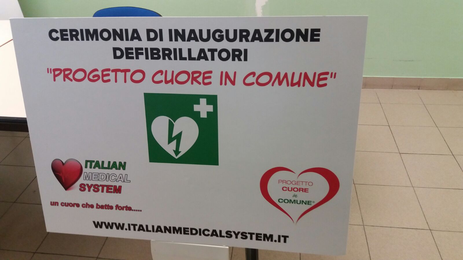 SANTENA – Inaugurazione dei nuovi defibrillatori