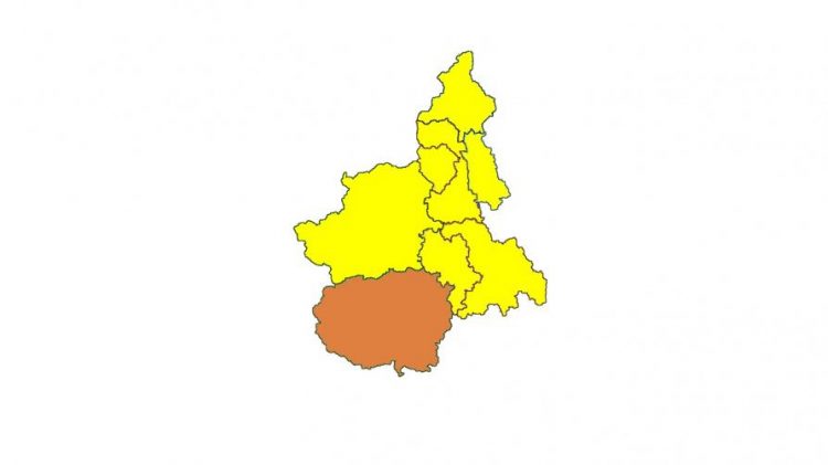 COVID – Da oggi il Piemonte è zona gialla