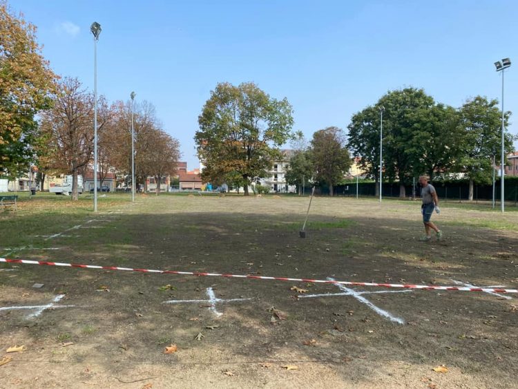NICHELINO – Partono i lavori del nuovo campetto da calcio in via Gozzano