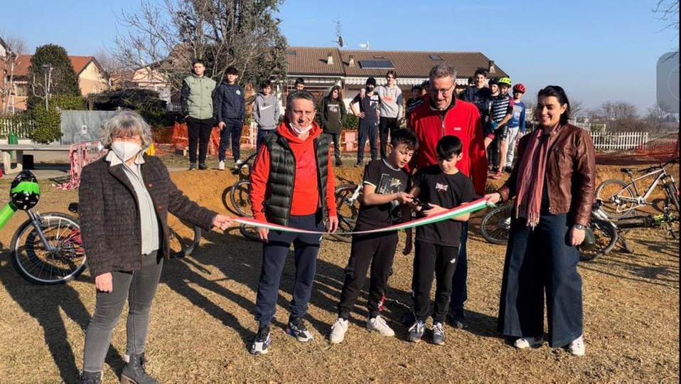 CAMBIANO – Aperto il Bike pump track