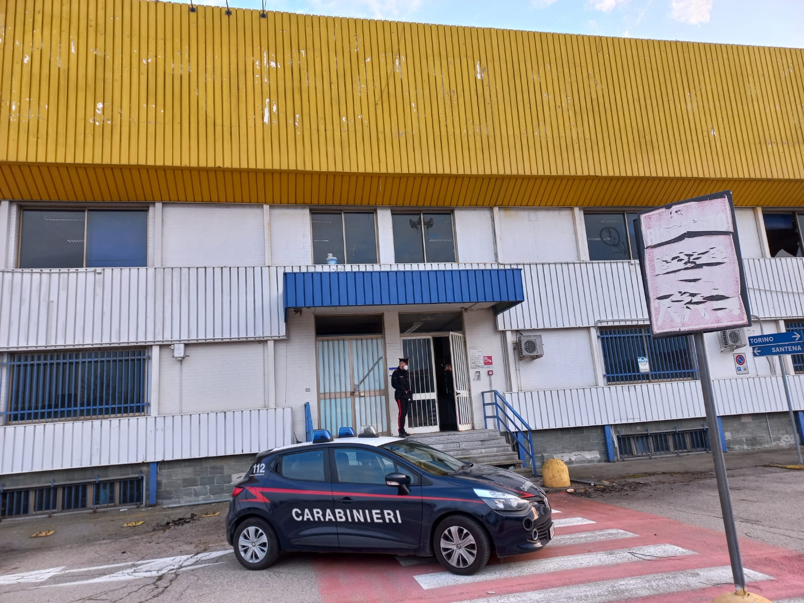 TROFARELLO – Arrestati due ladri di rame nell’ex Carrefour