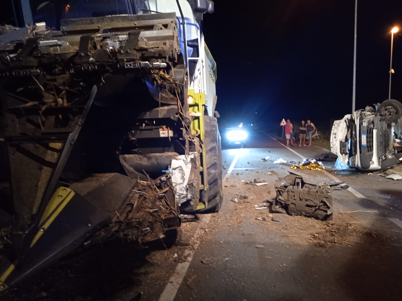 CRONACA – Brutto incidente tra Carignano ed Osasio: un ferito al Cto