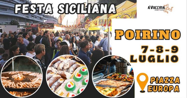 POIRINO – Il 7 luglio c’è la festa siciliana