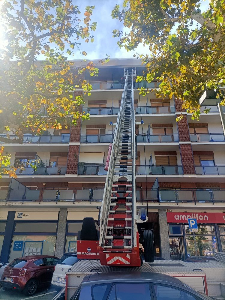 MONCALIERI – Nuovo incendio nell’appartamento di corso Savona già colpito ieri