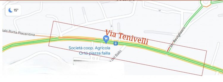 MONCALIERI – Via ai lavori su via Tenivelli. Rischio code oggi e domani