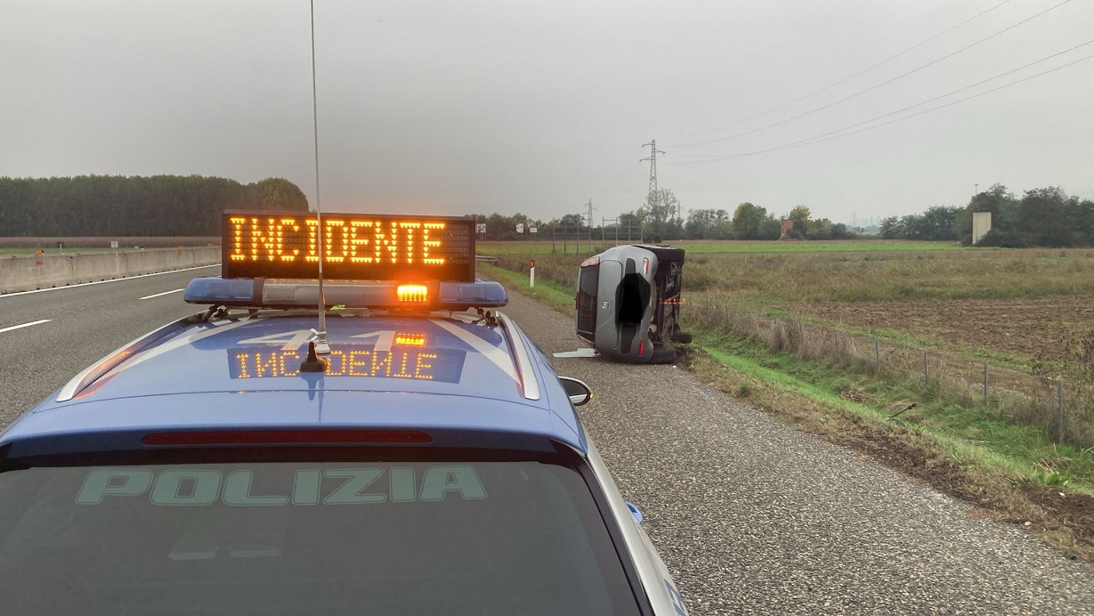 TROFARELLO – Incidente in tangenziale: un ferito