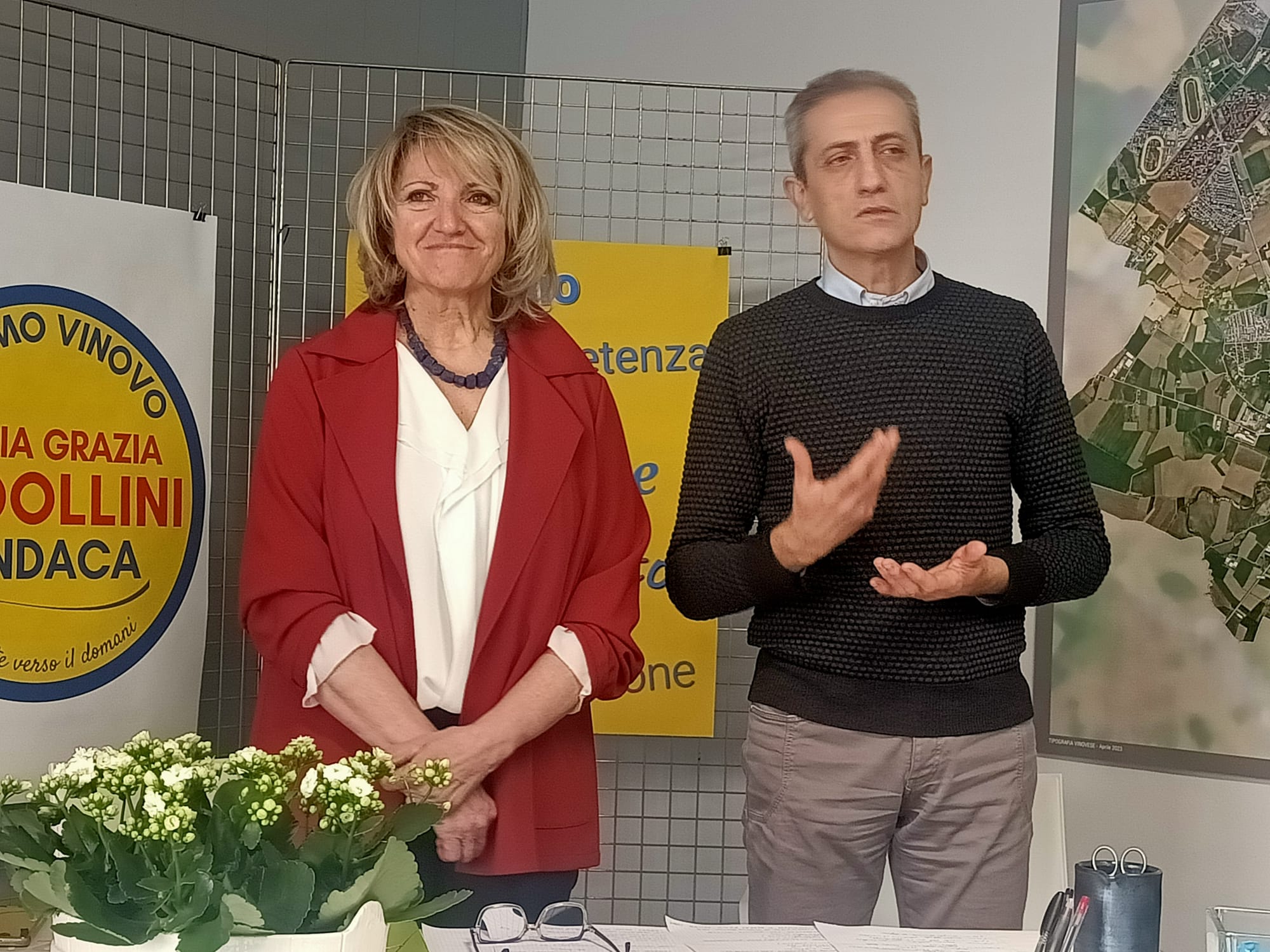 VINOVO – Presentazione della candidata a sindaco Maria Grazia Midollini