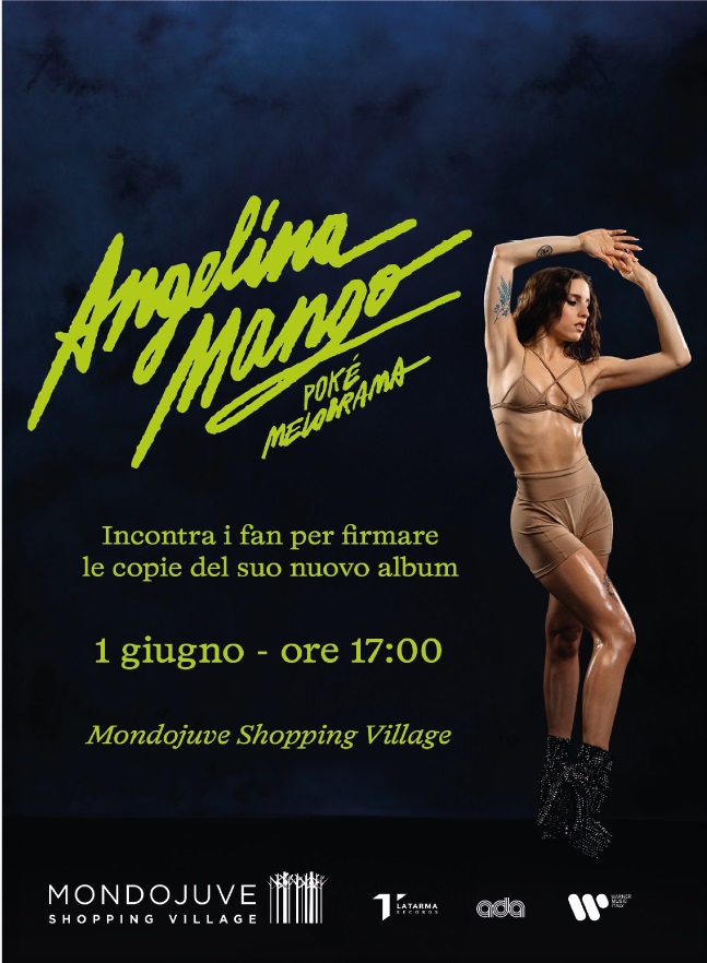 NICHELINO – Angelina Mango a Mondojuve incontra i fans