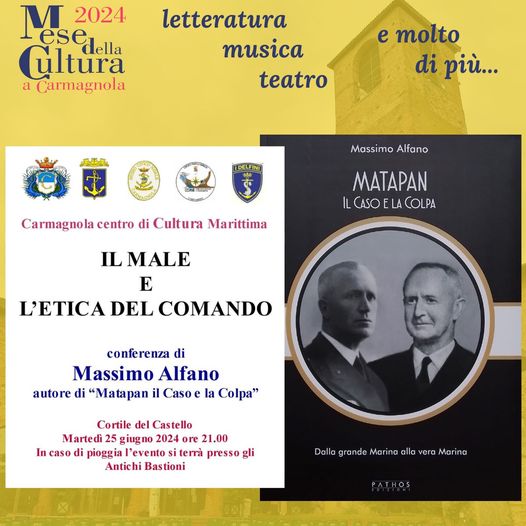 CARMAGNOLA – ‘Il male e l’etica del comando’, conferenza di Massimo Alfano