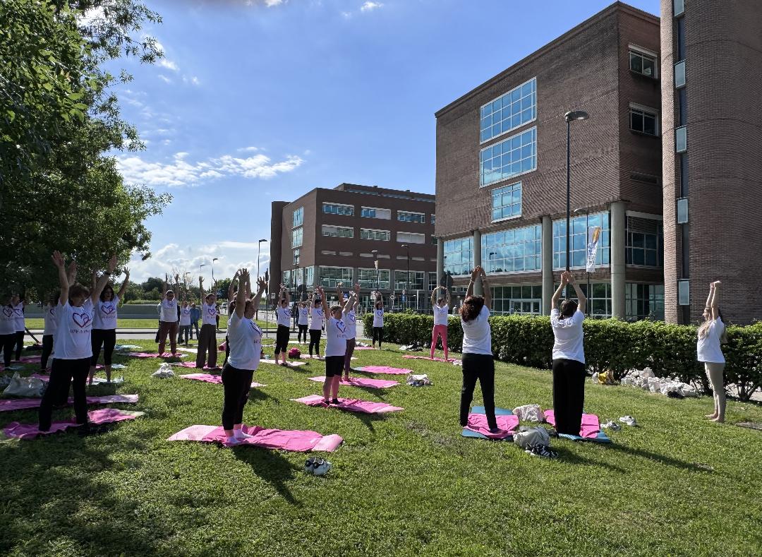 CANDIOLO – All’Irccs lezioni di Pilates con Cristina Chiabotto