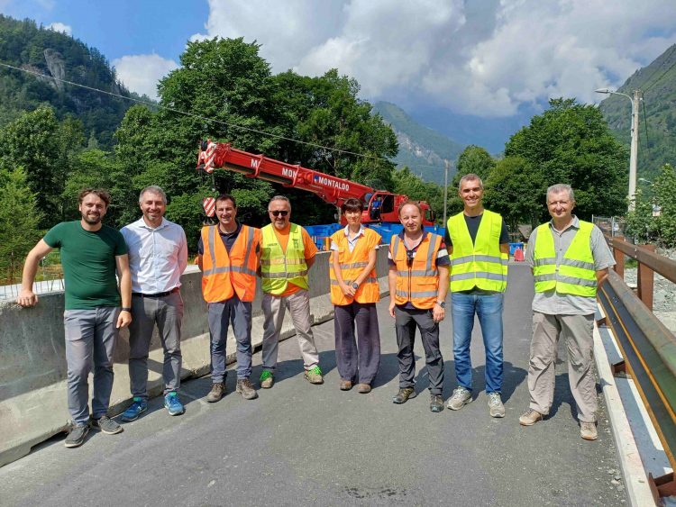 Usseglio – Il nuovo ponte sul rio Venaus è in dirittura d’arrivo