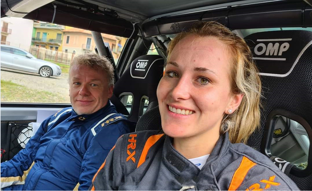 E’ una pilota della V-Mat Carmagnola la campionessa del Piemonte di rally