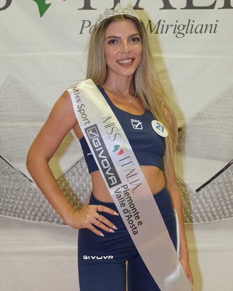 VINOVO – Eletta Miss sport Givova, è una ragazza di Trofarello