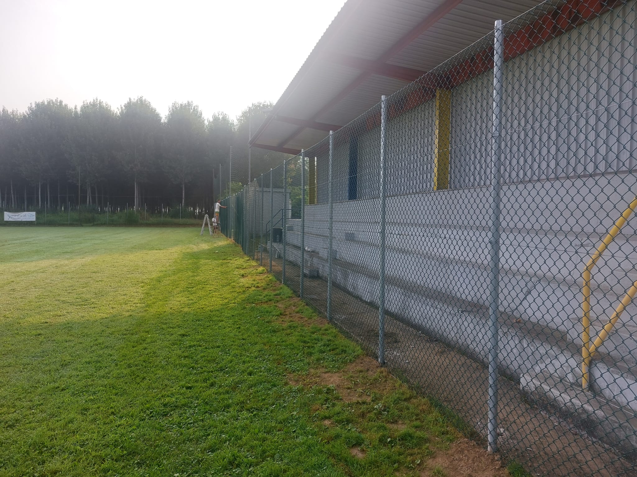 PIOBESI – Continuano i lavori per il restyling del campo sportivo Chisola