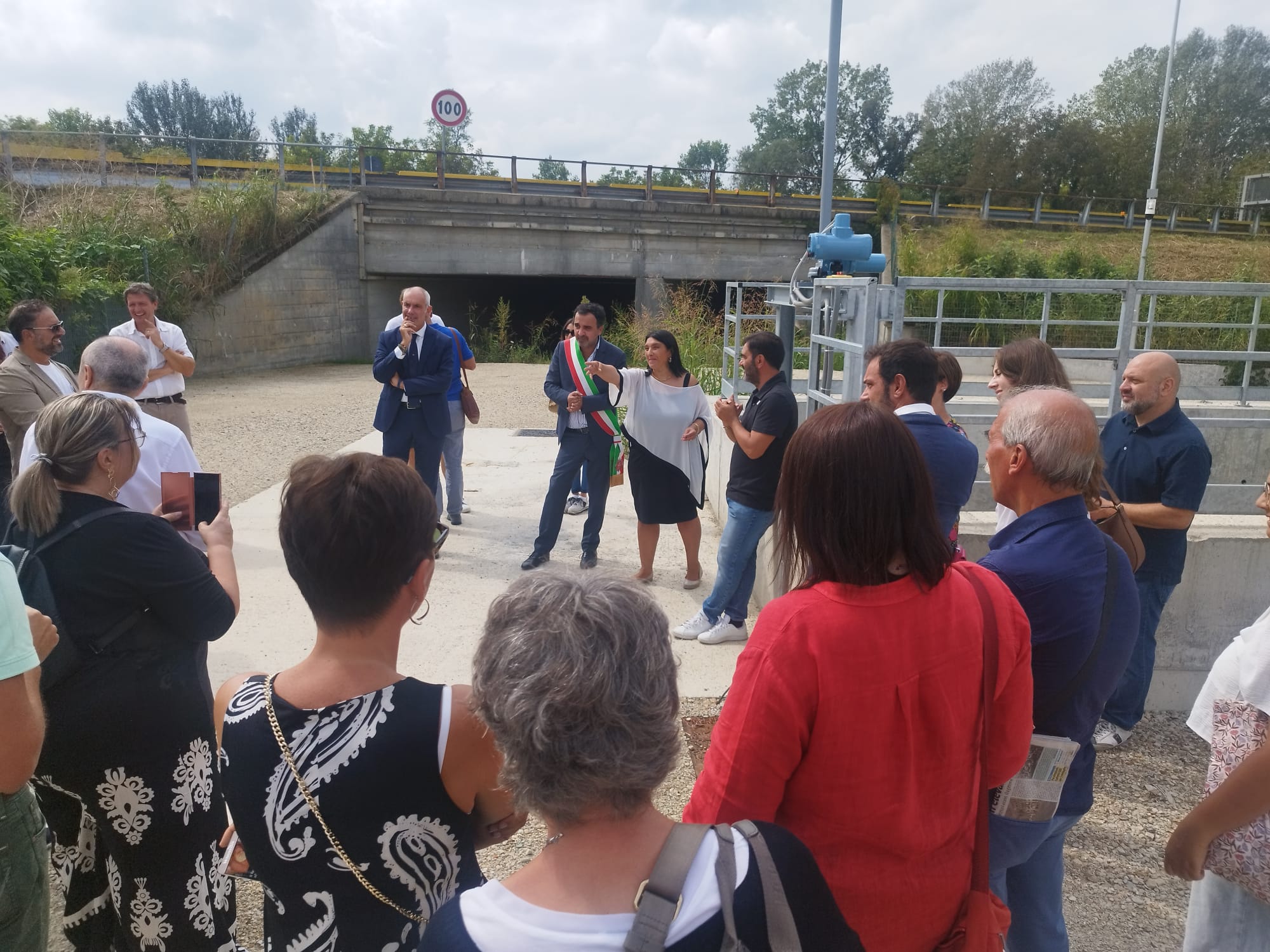 MONCALIERI – Inaugurato il canale scolmatore lungo corso Savona