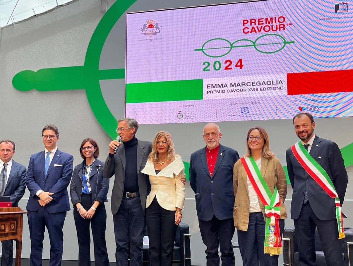 SANTENA – Premio Cavour a Emma Marcegaglia