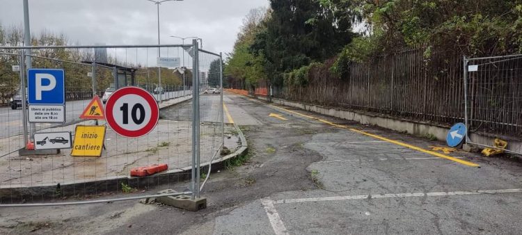 MONCALIERI – Riapre dopo mesi il parcheggio davanti alla ex Dea