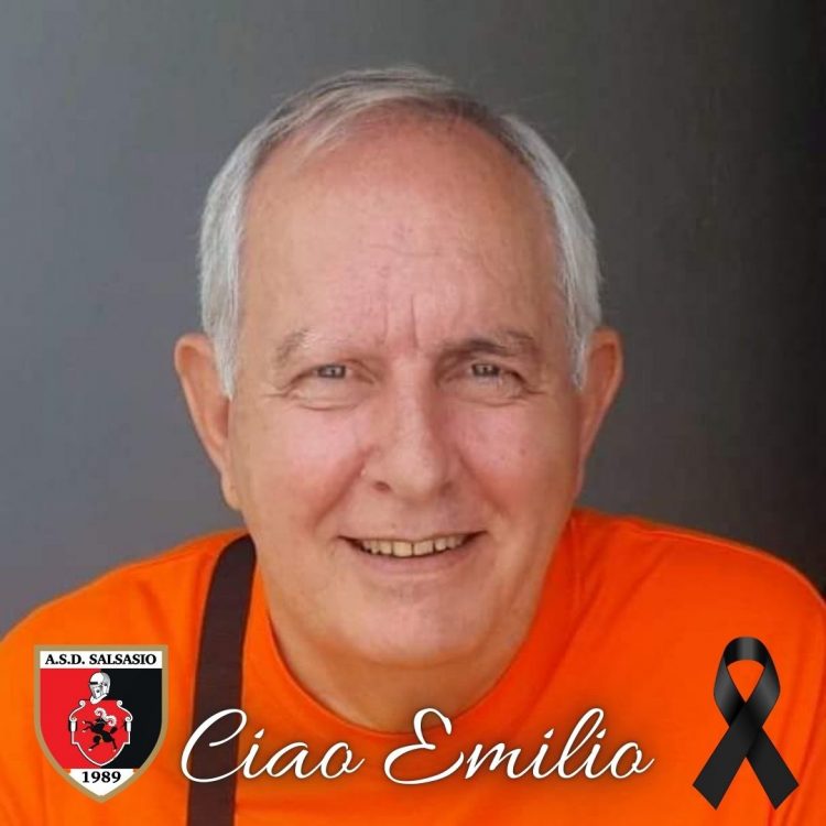 Carmagnola ha reso l’ultimo saluto a Emilio Sanna, storico allenatore e dirigente del Salsasio Calcio