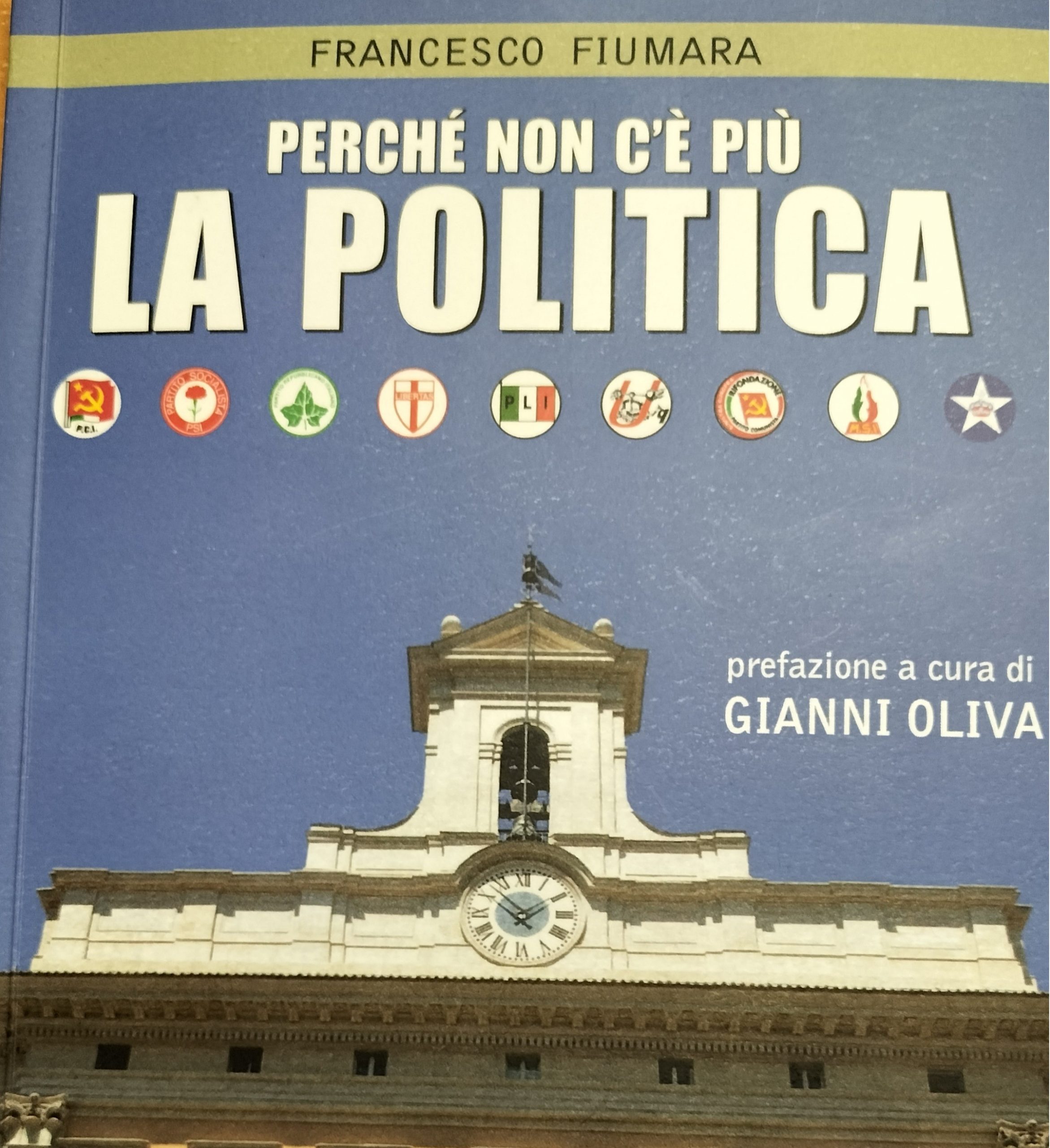 Craxi presenta il libro di Fiumara sulla crisi della politica